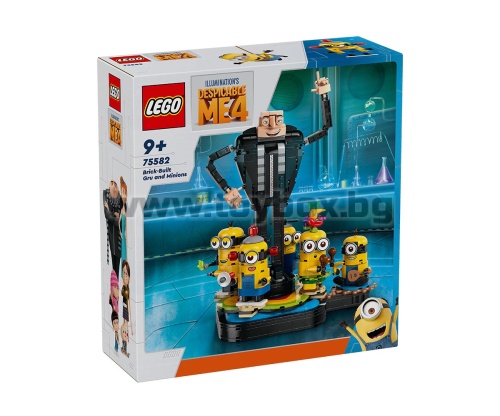 LEGO® Despicable Me 4 75582 - Гру и миньони от тухлички