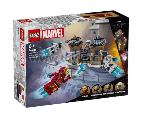 LEGO® Marvel Super Heroes 76288 - Железният човек и Железният легион срещу Хидра