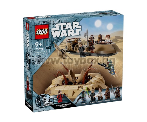 LEGO® Star Wars™ 75396 - Пустинен скиф и ямата на сарлака