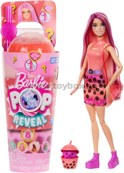 Кукла Barbie Pop Reveal серия Bubble Tea - с аромат манго