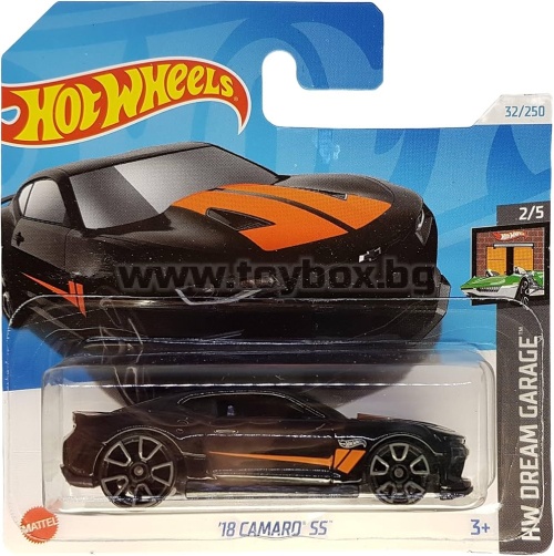 Метална количка Hot Wheels , '18Camaro SS