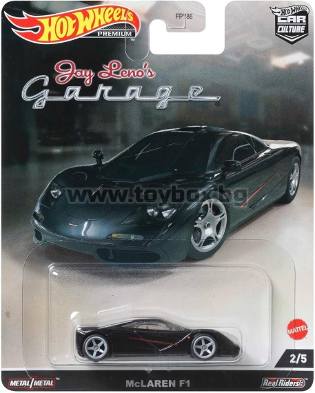 Метални колички Hot Wheels Car Culture Premium , Mclaren F1