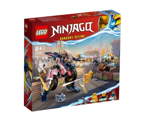 LEGO® NINJAGO® 71792 - Променящият се робот на Сора