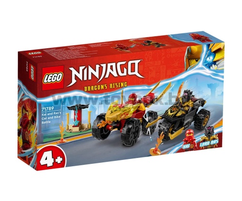 LEGO® NINJAGO® 71789 - Битката между Кай и Рас