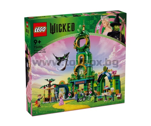 LEGO® Wicked 75684 - Добре дошли в Изумрудения град