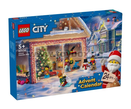 LEGO® City 60436 - Коледен календар 2024 година