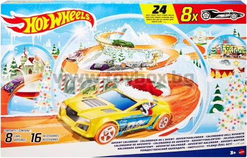 Коледен календар -  Hot Wheels 