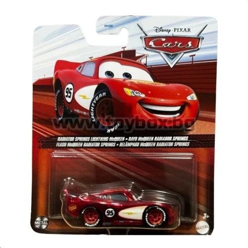 Метална количка Disney Pixar Cars , Radiator Springs Lightning McQueen