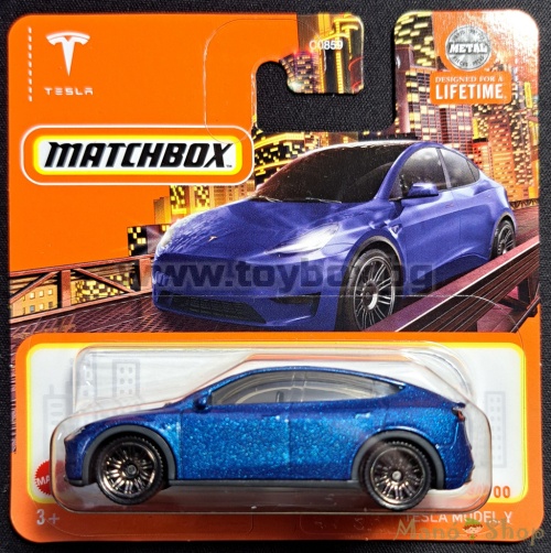 Метални колички Matchbox , Tesla Model Y 