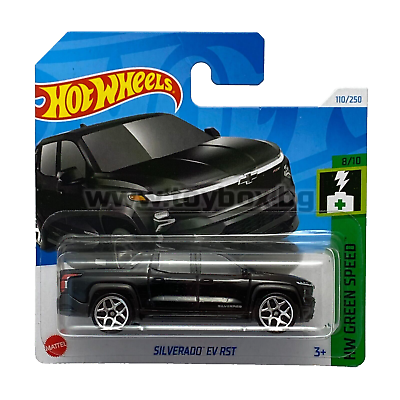 Метални колички Hot Wheels , Silverado EV RST