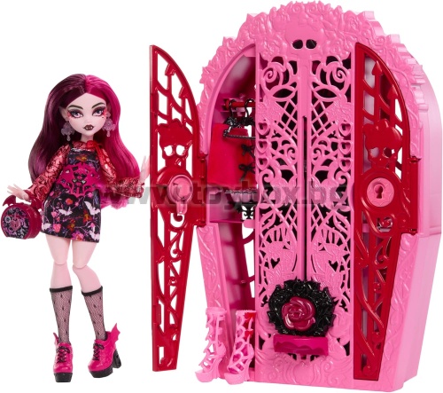 Кукла Monster High  Draculaura с гардероб и 19 изненадващи модни аксесоара,Garden Mysteries