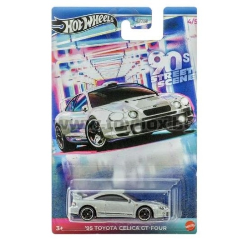 Метални колички Hot Wheels 90's Street Scene, '95 Toyota Celica GT-Four