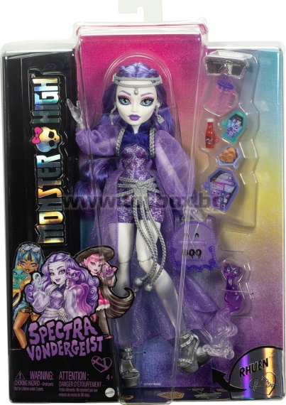 Кукла Monster High Spectra Vondergeist , с любимец призрачно порче