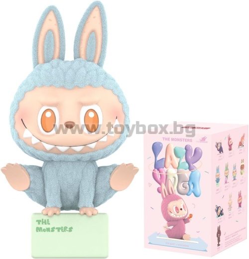 Колекционерска фигурка POP MART The Monsters Lazy Yoga ,Labubu