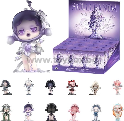 Колекционерска фигурка POP MART SKULLPANDA  - The Sound ,кутия