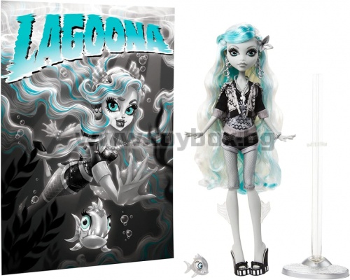 Кукла Monster High Reel Drama Lagoona Blue