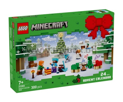 LEGO® Minecraft® 21280 - Коледен календар 2025 г.