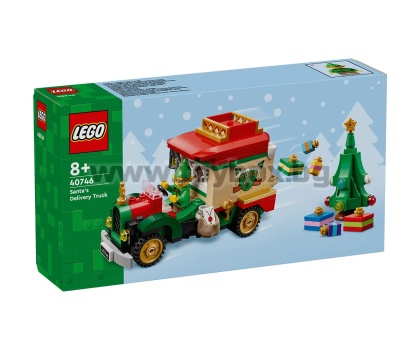 LEGO® Iconic 40746 - Камионът за доставки на Дядо Коледа