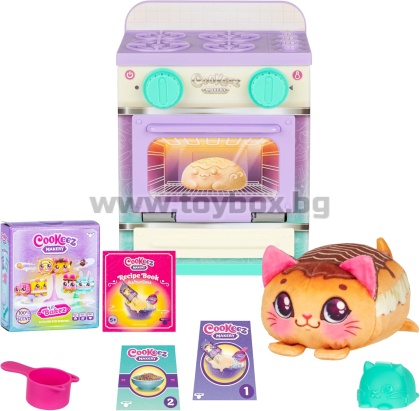 Cookeez Makery Розова вълшебна фурна за печива, лилав
