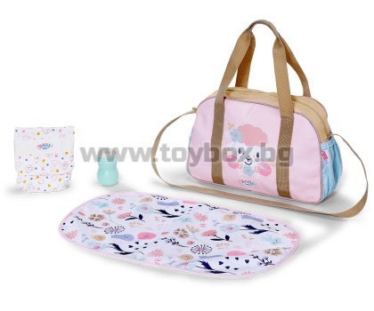 Baby Born - Чанта с аксесоари за преповиване