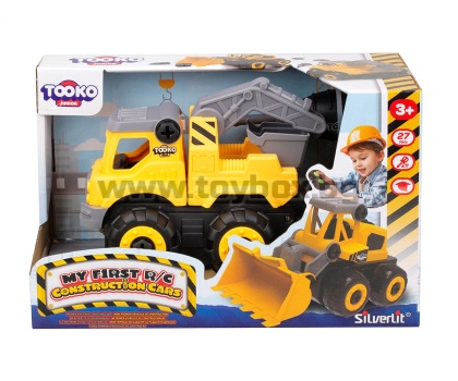 Silverlit - Моят първи строителен автомобил с РУ, челен товарач