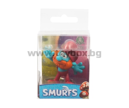 Смърфовете - Фигурка, Кен с червена брада