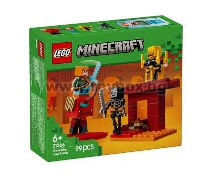 LEGO® Minecraft™ 21266 - Битка в пъклената лава