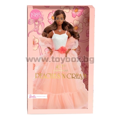 Кукла Барби "Праскови и крем", тъмна коса