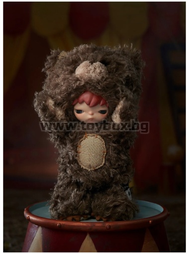 Колекционерска фигурка POP MART Hirono - плюшено мече 38 см