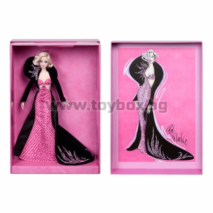 Колекционерска кукла Barbie Bob Mackie Pink Glamor
