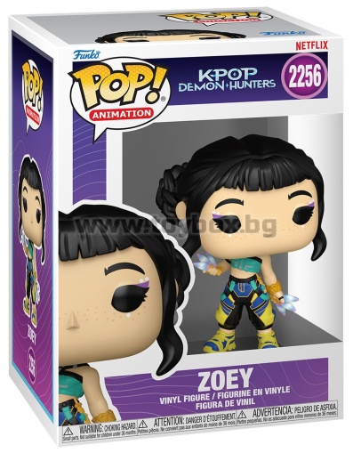 Фигура Funko POP! Animation: KPop Demon Hunters - Zoey #2256