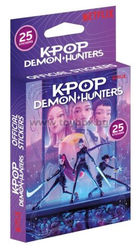 Netflix K-Pop Demon Hunters стикери - 25 броя
