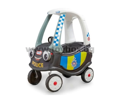 Little Tikes - Детска кола за бутане Tikes Patrol, Полицейска кола