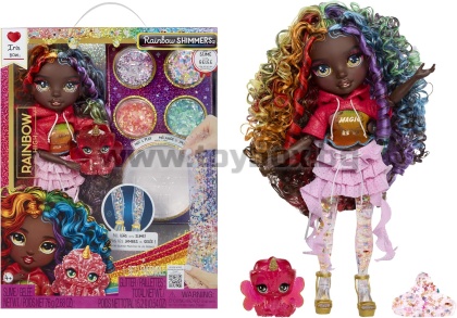 Кукла Rainbow High - Shimmers with Slime - Ирис