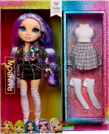 Кукла Rainbow High Style Icons - Violet 