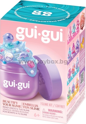GUI GUI Butter Slime, Най-красивата слуз - Създадена от Вас - маслен