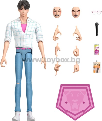 Фигурка на Mattel Kpop Demon Hunters Saja Boys Джину, 17 см