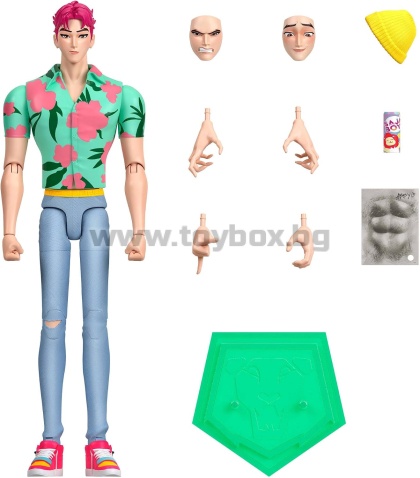 Mattel Kpop Demon Hunters Saja Boys Фигурка на Аби