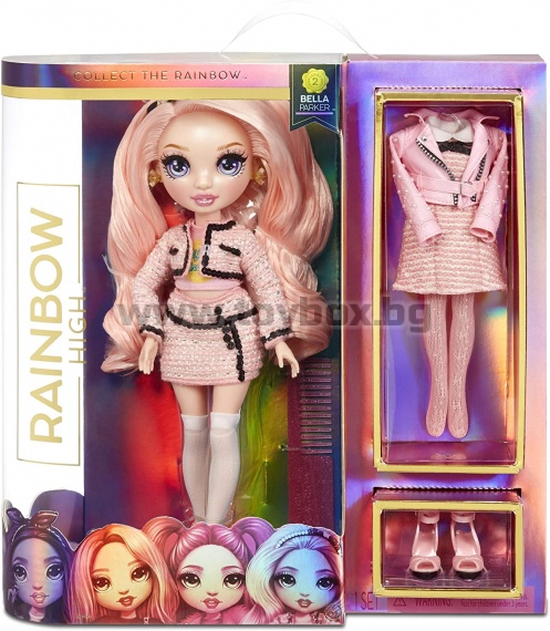 Колекционерска кукла Rainbow High - Bella Parker