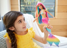 Кукла Barbie - Русалка с променящ се цвят