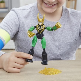 Marvel Avengers Bend and Flex Thor Vs. Loki Action Figure Toys