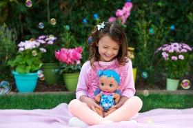 My Garden Baby: Бебе пеперудка горски плодове, със синя коса
