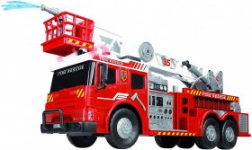 Радиоуправляема кола Дики, пожарен камион със стълба и струя за гасене на пожар
