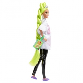 Кукла Barbie - Extra: С неоновозелена коса
