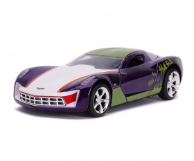 Jada - Метална кола Marvel Joker 2009 Chevy Corvette Stingray 1:32