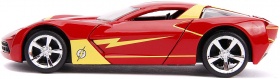 Jada - Метална Кола The Flash 2009 Chevy Corvette Stingray 1:32