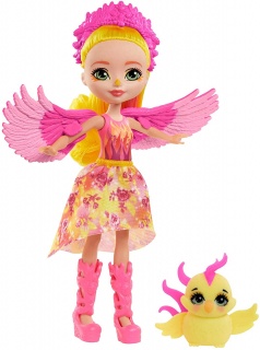 Кукла Enchantimals с животно - Falon Phoenix & Sunrise