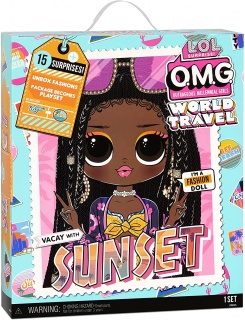 Кукла L.O.L Surprise OMG World Travel  - SUNSET 