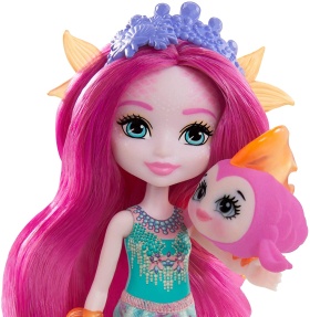 Кукла Enchantimals с животно - Maura Mermaid & Glide