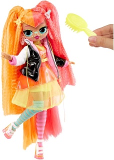 Колекционерска кукла LOL Surprise OMG Fierce - Neonlicious